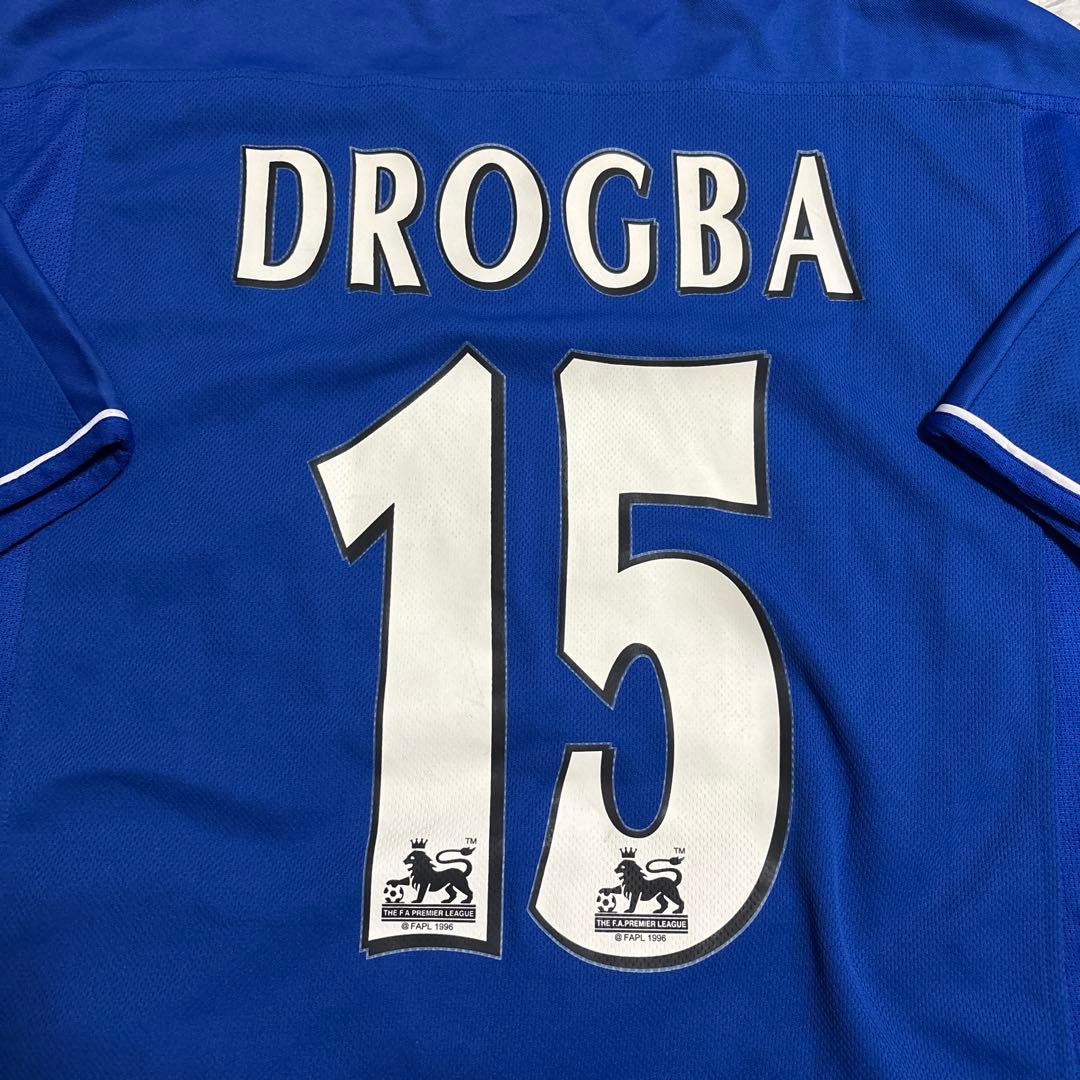 断*離様 激レア ドログバ 03-05 チェルシー ホーム ユニフォーム UMB 断*離