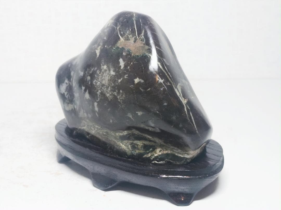 菊花石 1.1kg 紋石 原石 鑑賞石 自然石 誕生石 鉱物 鉱石 水石 置石