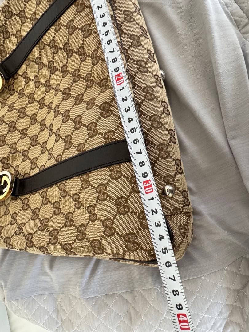 Gucci ロゴパターン ショルダーバッグ