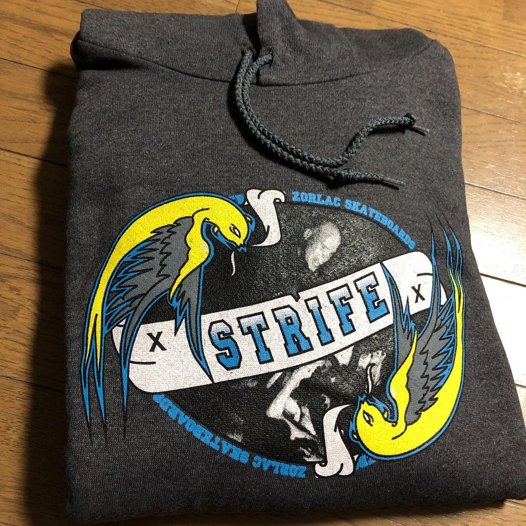 90s　ZORLAC×STRIFE　コラボ　パーカー　ゾーラック デッドストック