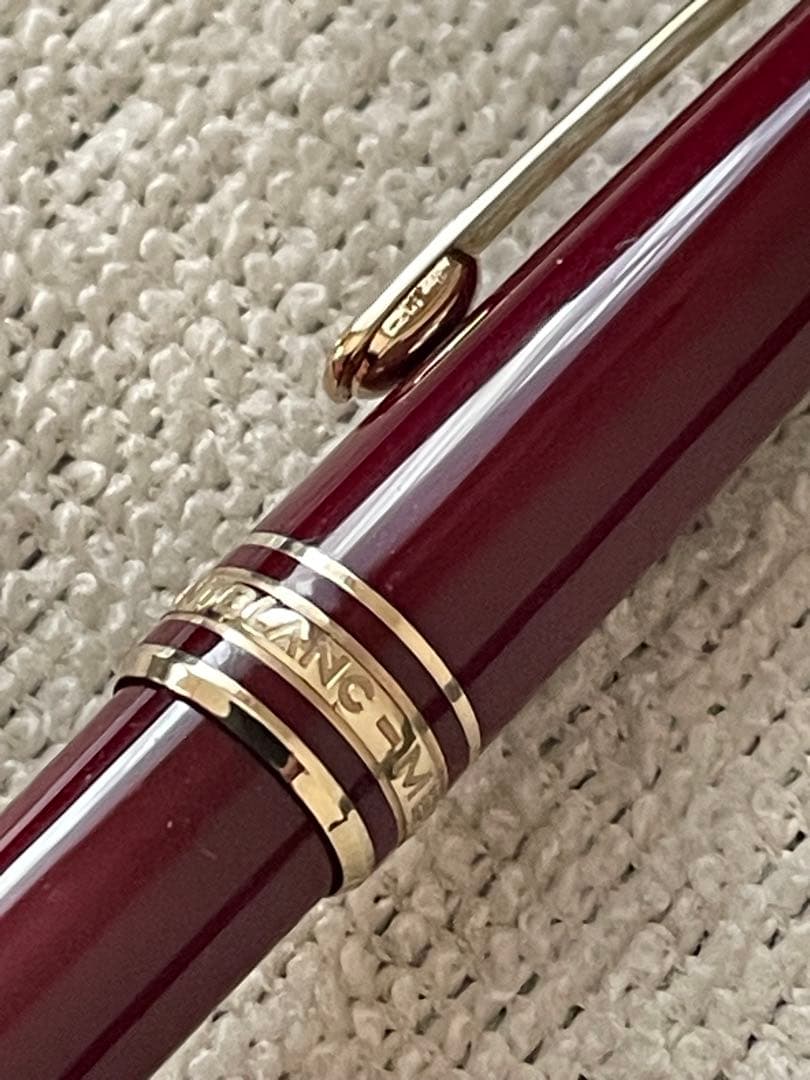 ボルドー◾️モンブラン144万年筆◾️マイスターシュテュック クラシック コンバータ