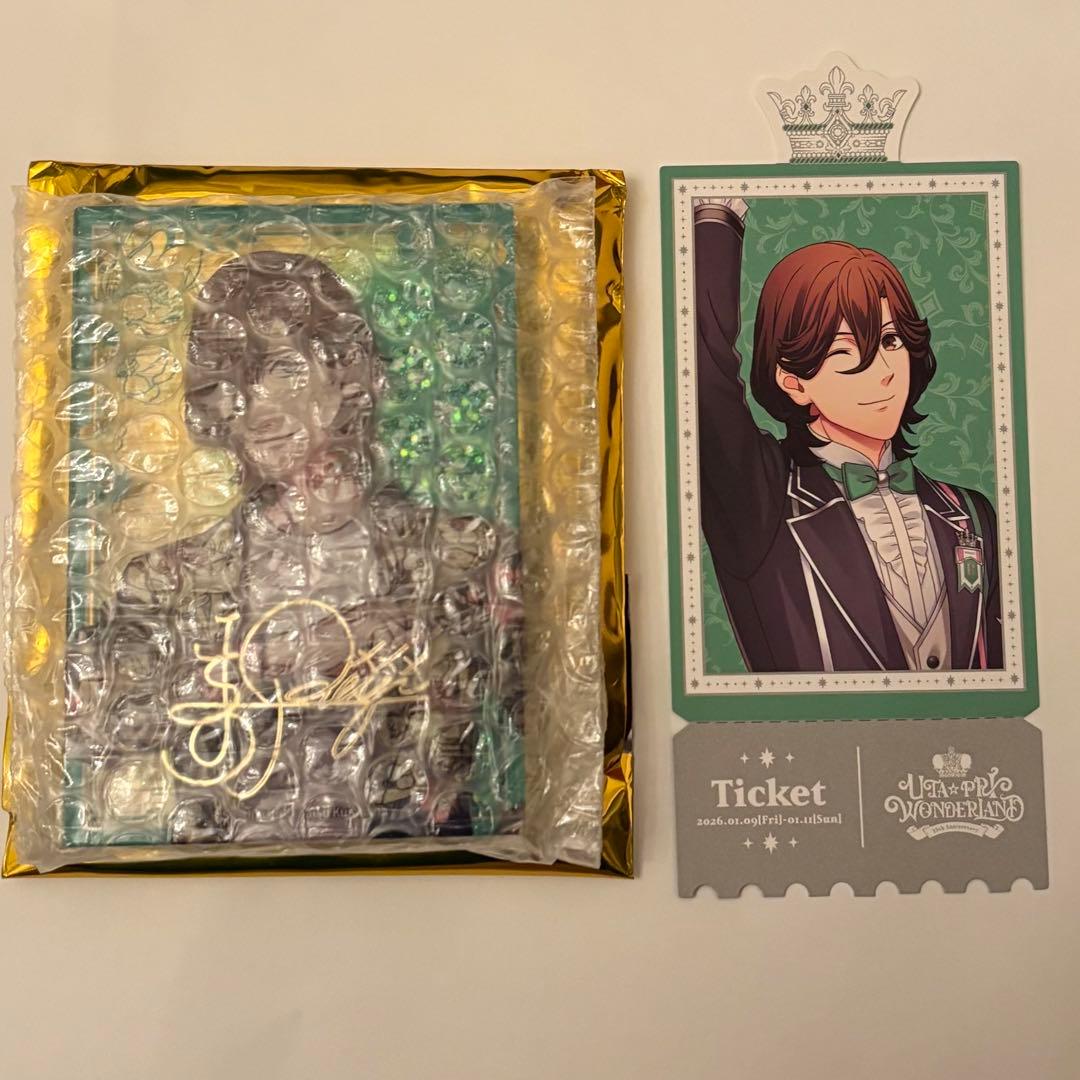 うたプリ ワンダーランド ブロッコリーくじ B賞 アクリルブロック 嶺二