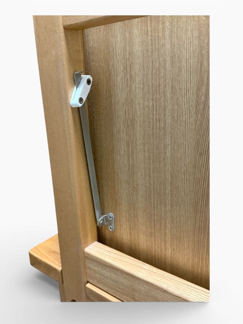 無印良品】ドレッサーテーブル 天然木タモ材 鏡付き シンプルデザイン