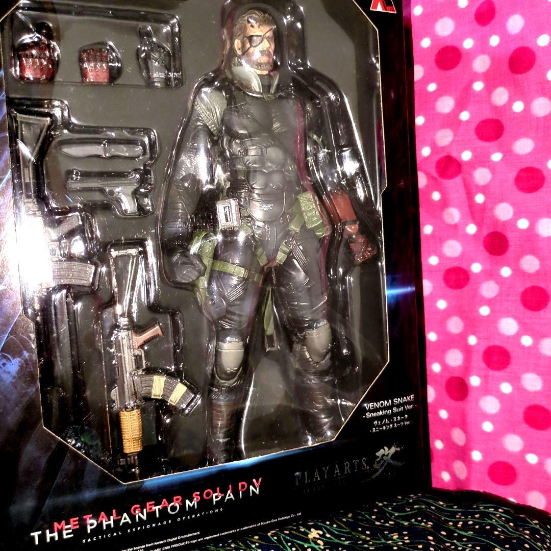 プレイアーツ改 メタルギアソリッド５ ヴェノムスネーク(中古品•ブリスター破損)