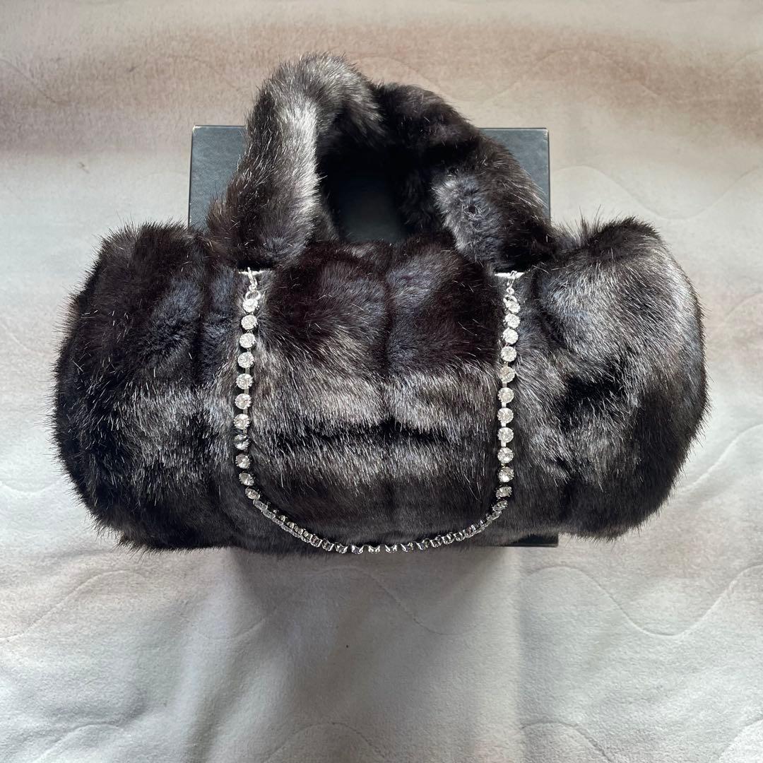 [新品未使用] SONIA RYKIEL SACS fake fur bag