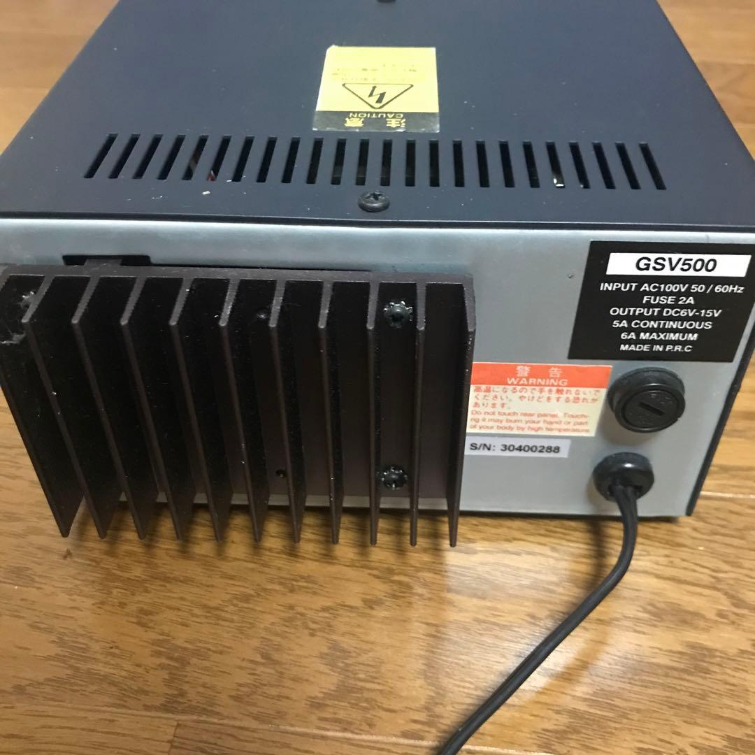 直流安定化電源 GSV500 DC 6V～15V 可変 - メルカリ
