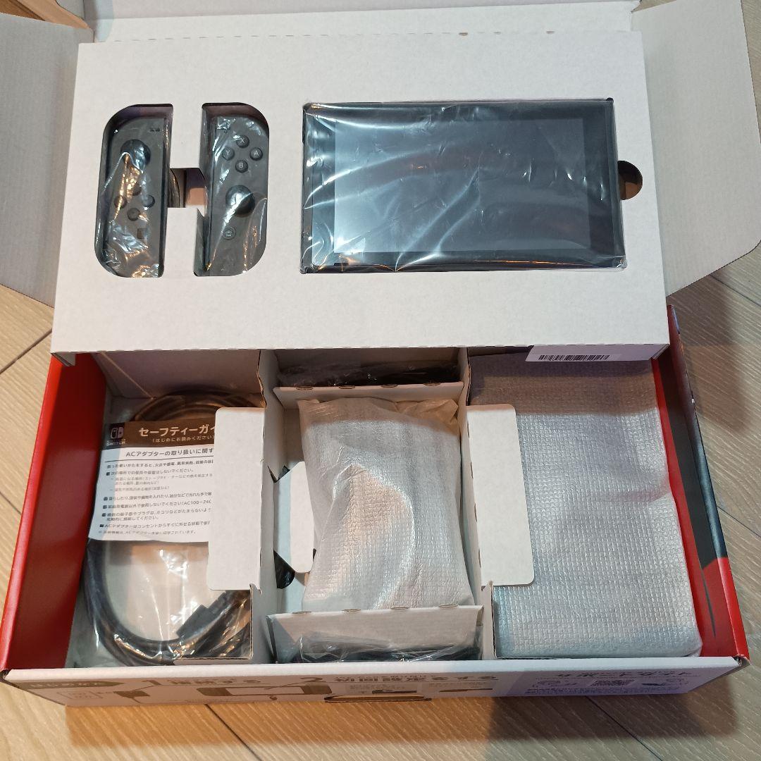 【動作確認済】 Nintendo Switch グレー バッテリー強化版 ゲーム