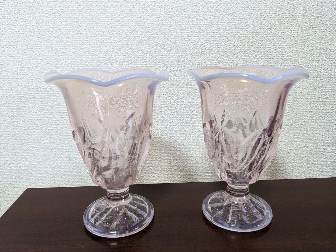 ♢和ガラス 昭和レトロ アイスカップ アンティーク 骨董品 コレクション