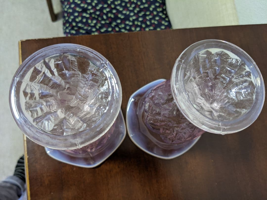 ♢和ガラス 昭和レトロ アイスカップ アンティーク 骨董品 コレクション