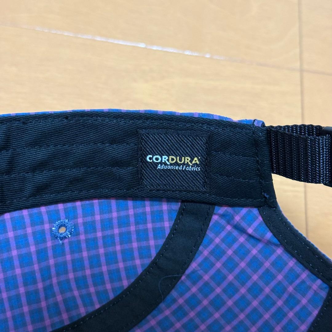 Supreme Cordura Plaid Camp Cap ブルー 25ss - メルカリ