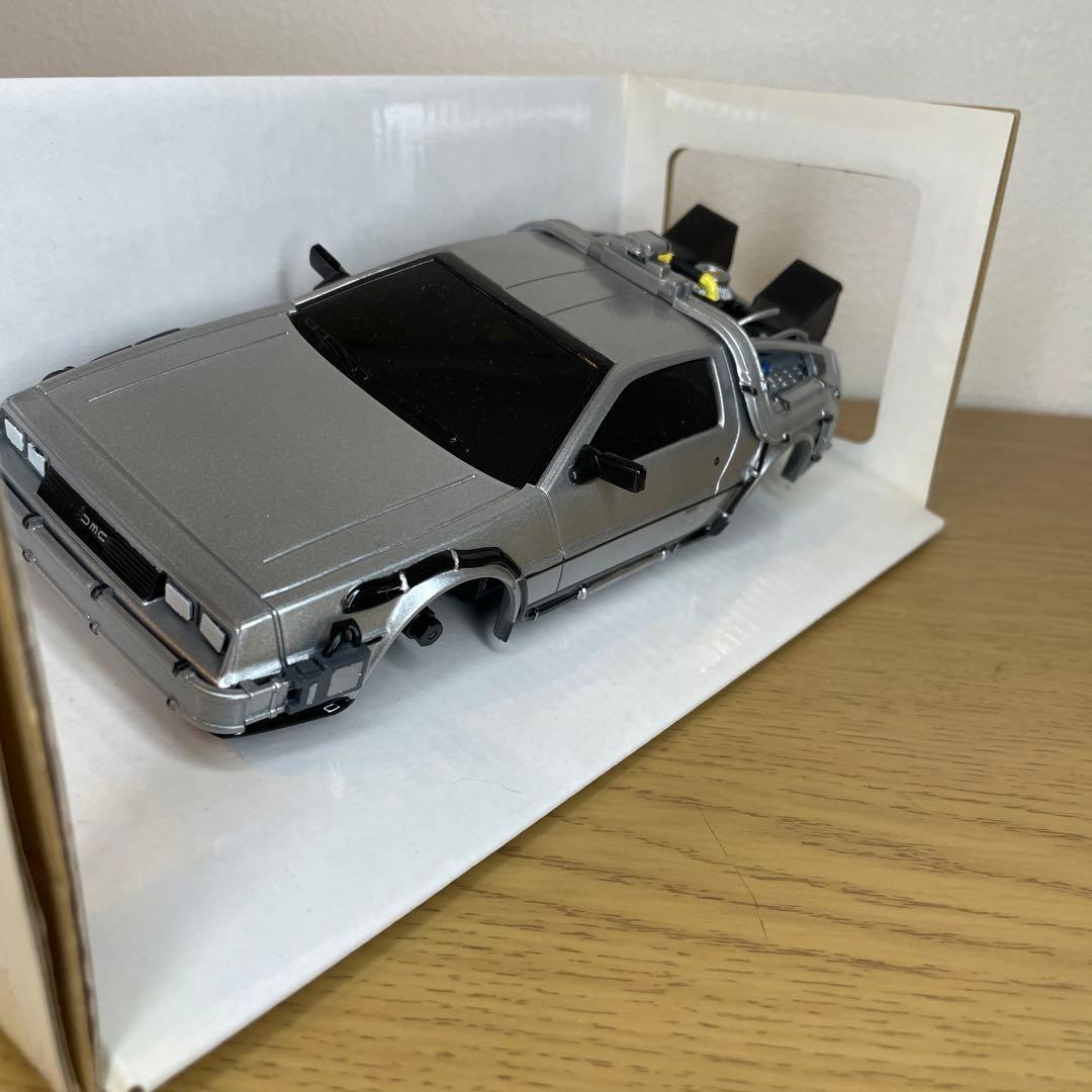 POKKAオリジナル バックトゥザ フューチャー デロリアンモデルRCカー