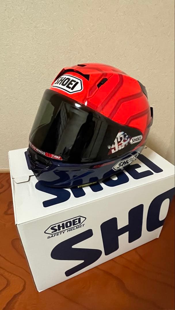 SHOEI X-Fifteen マルケス7 Mサイズ