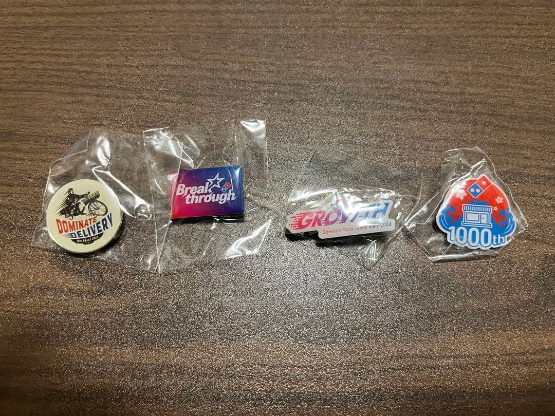 dominospizza ドミノピザ 1000店舗記念 rarry ピンバッジ