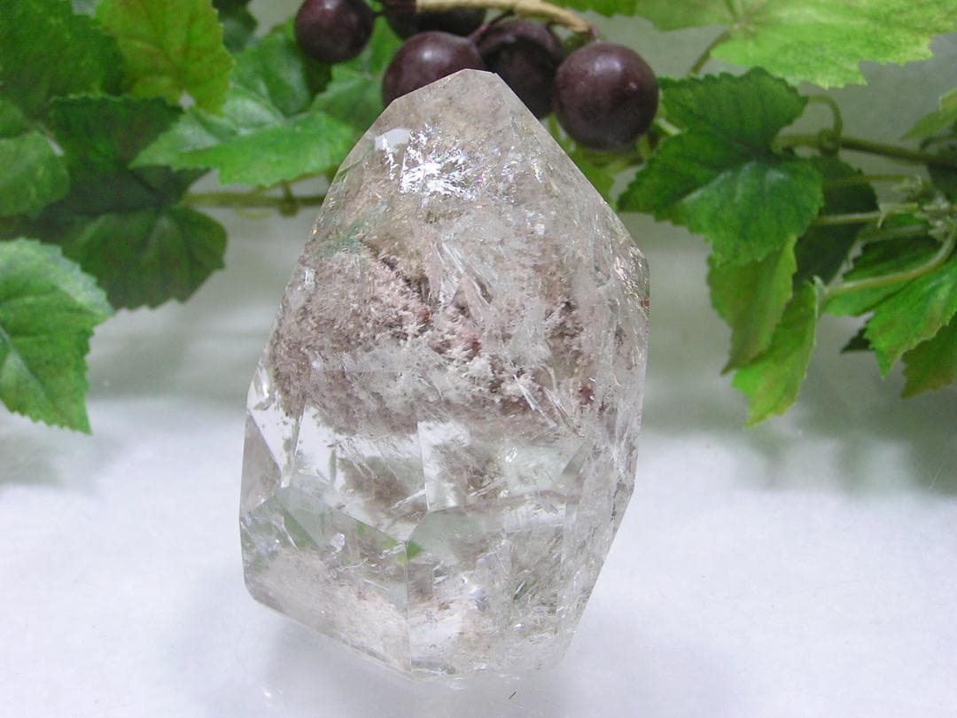 天然石 ガーデンクォーツ（庭園水晶）ポイント A150702-4