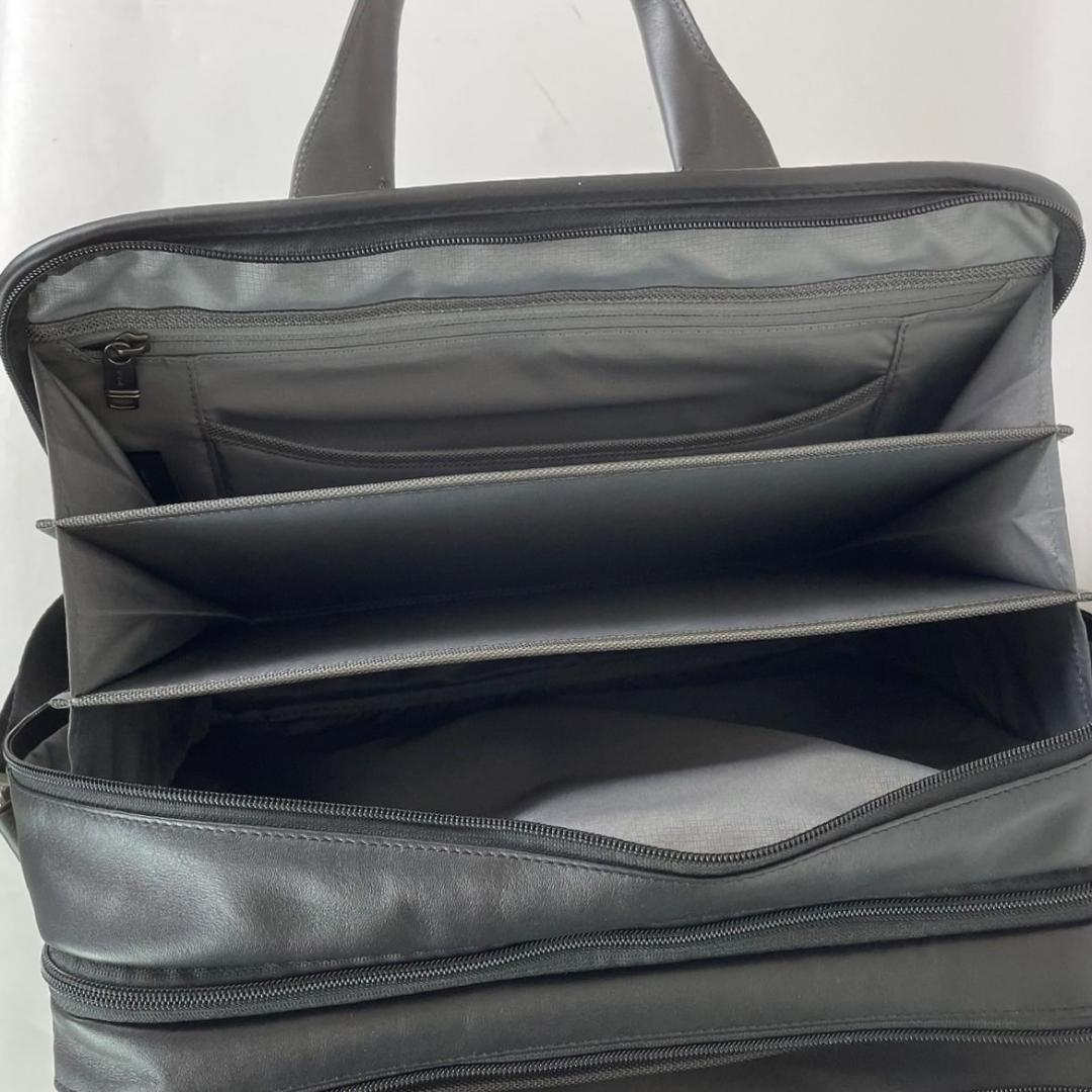 未使用 トゥミ Alpha 3 オーガナイザー ブリーフケース 2WAY レザー