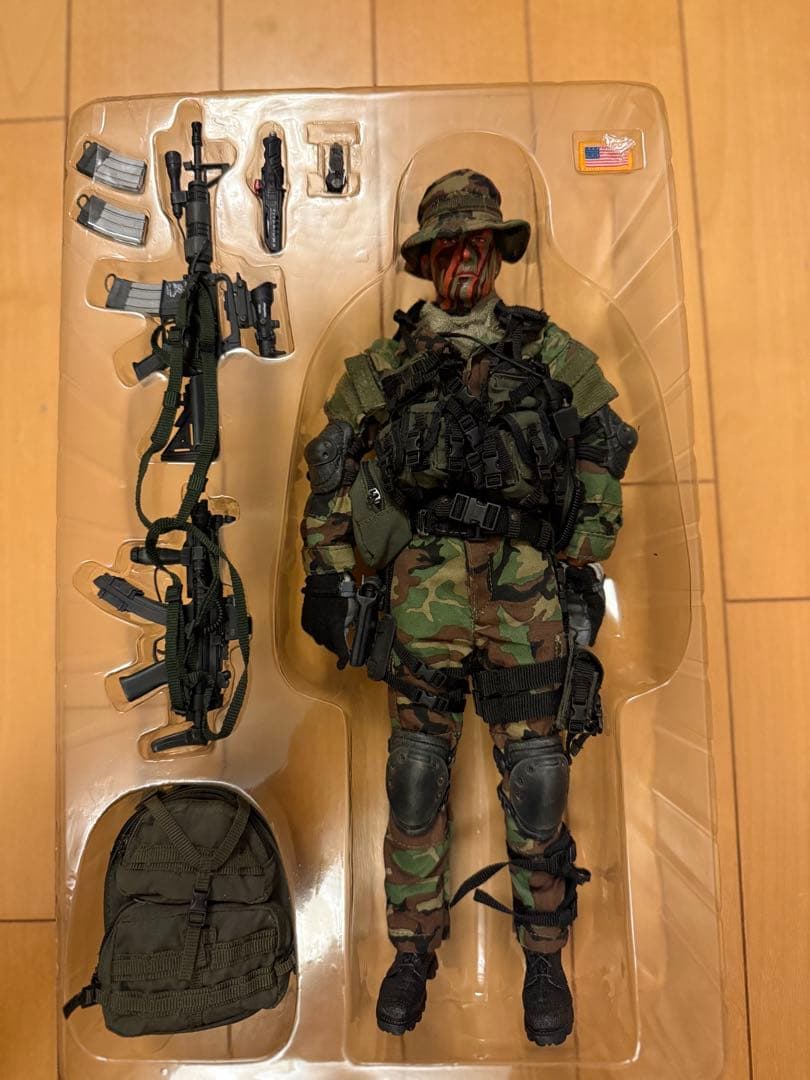 ホットトイズ　ミリタリーフィギュア　1/6 SOCOM 限定品　レア