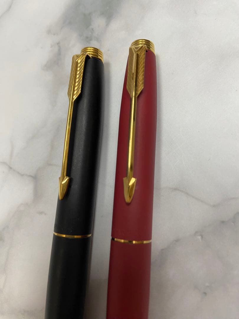 PARKER パーカー 万年筆フランス製 585 14K 2本セット