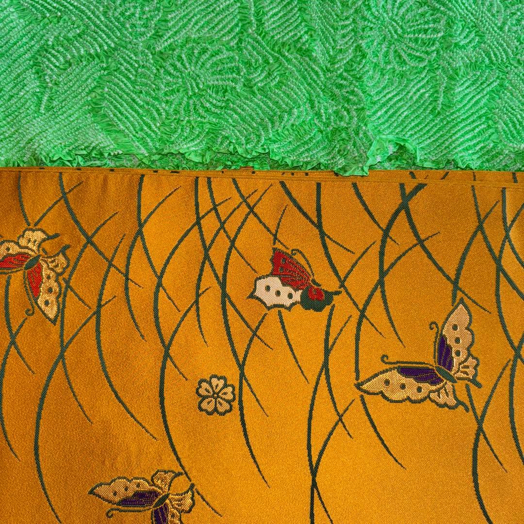 七五三　七歳　正絹着物帯十点セット