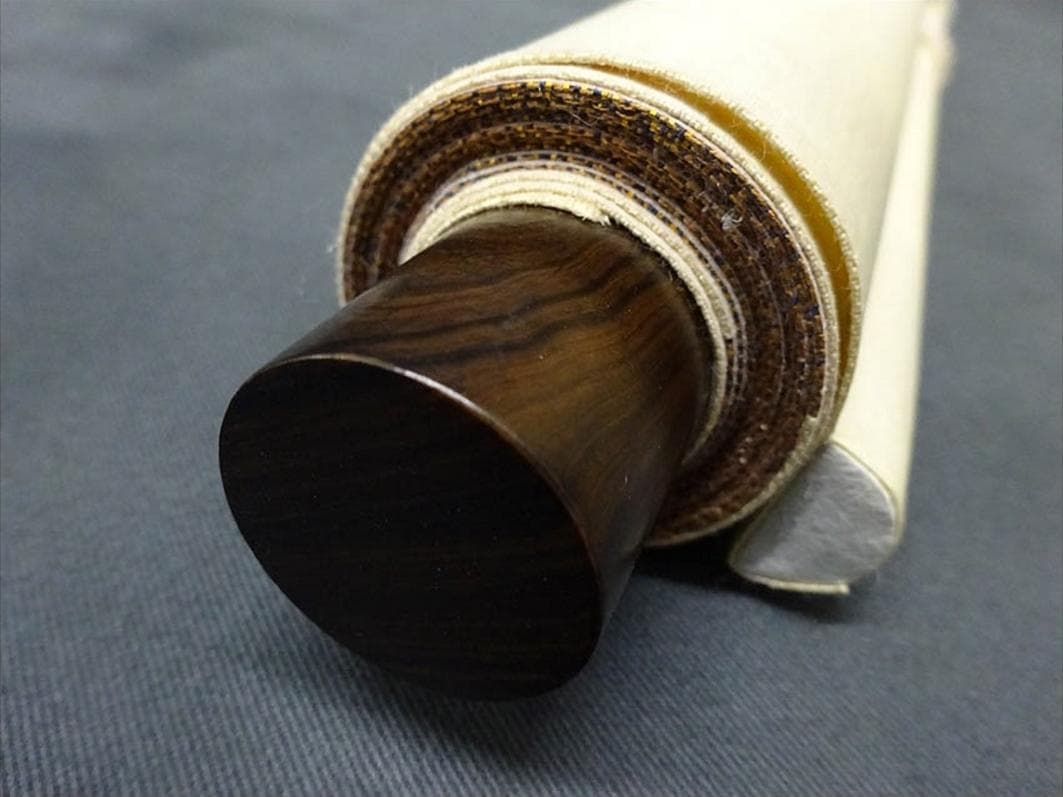 掛軸 柳石『阿蘇山 水墨山水画』絹本 肉筆 共箱付 掛け軸 p051801