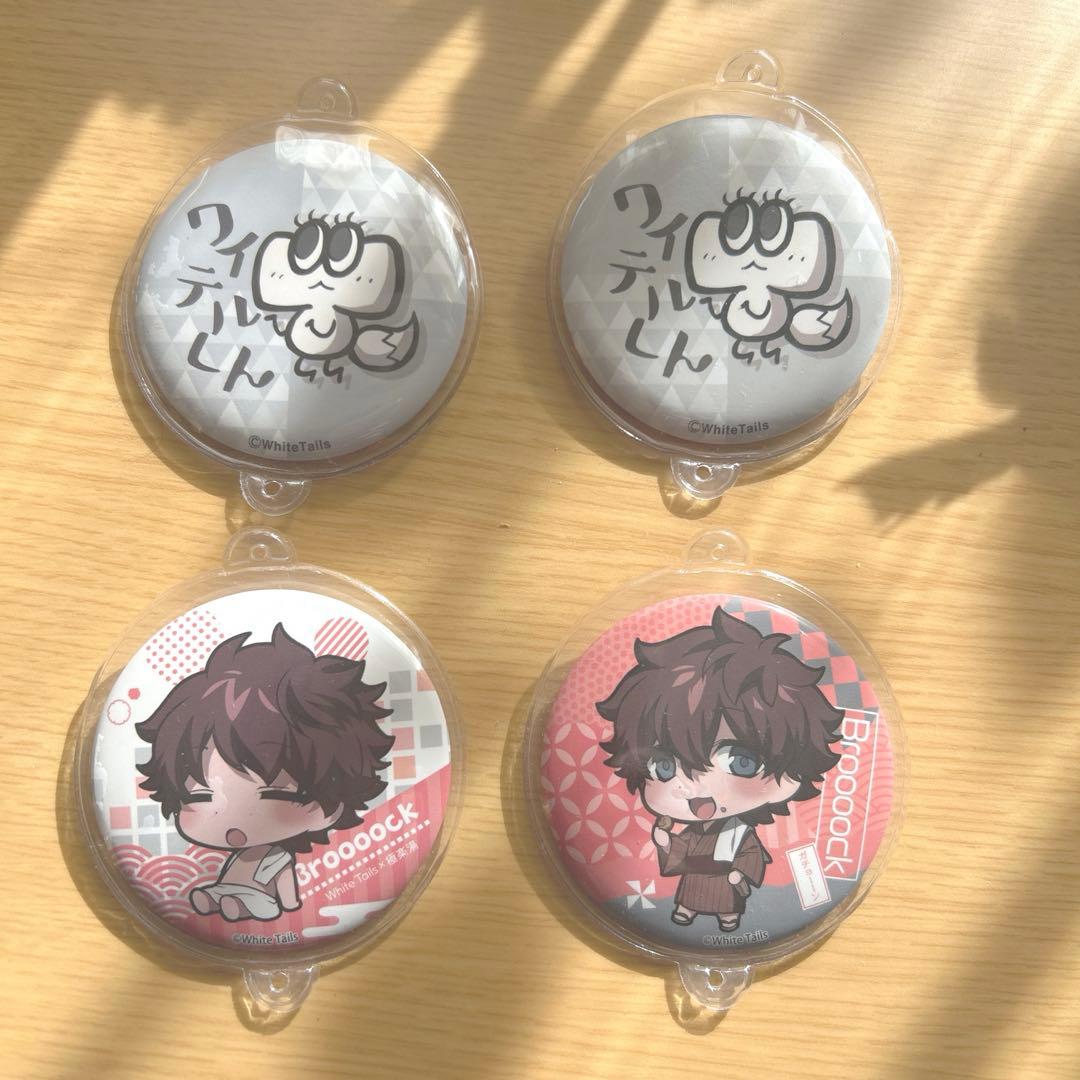 ワイテルズ わいてるくん broooock 缶バッチ - メルカリ