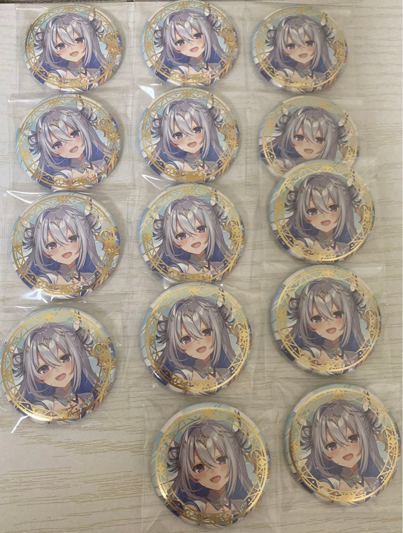 ホロライブ 魔法少女ホロウィッチ 天音かなた 缶バッジ