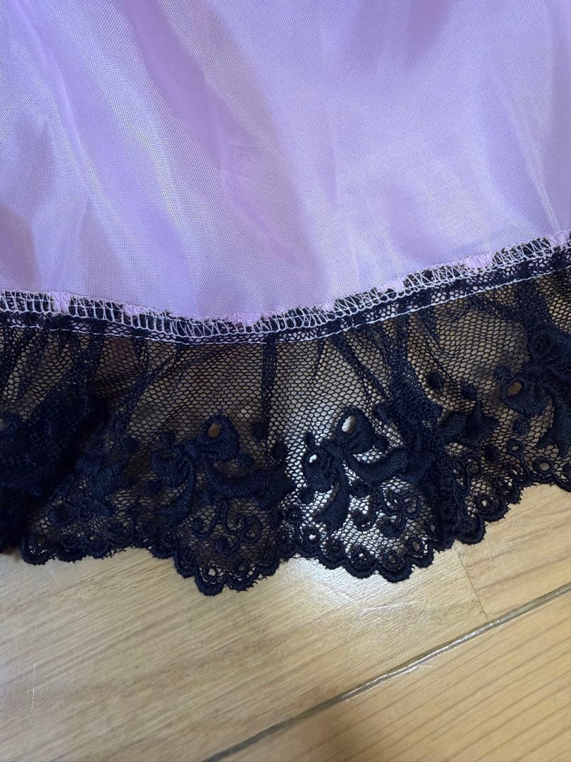 アンジェリックプリティ オリジナルプリント　ピンクドット柄スカート