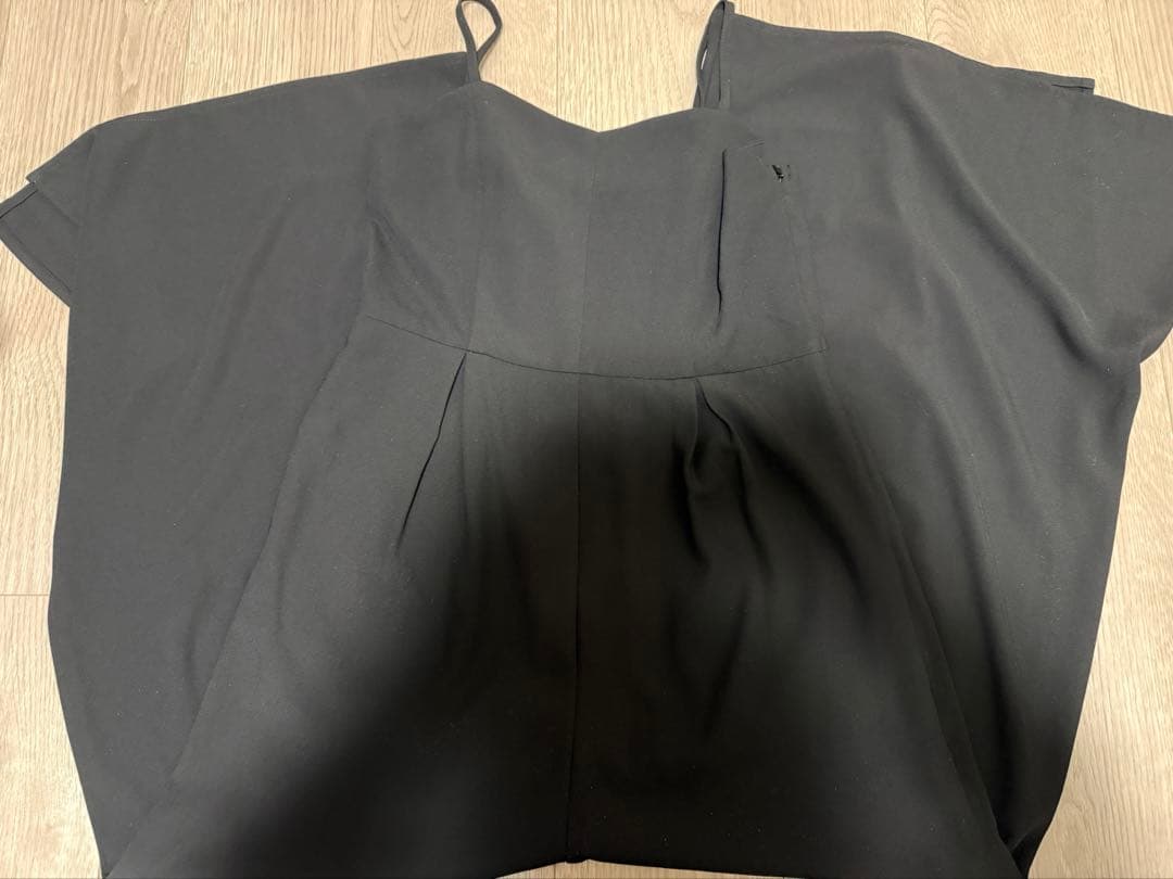 オールインワンパーティードレス　フリル