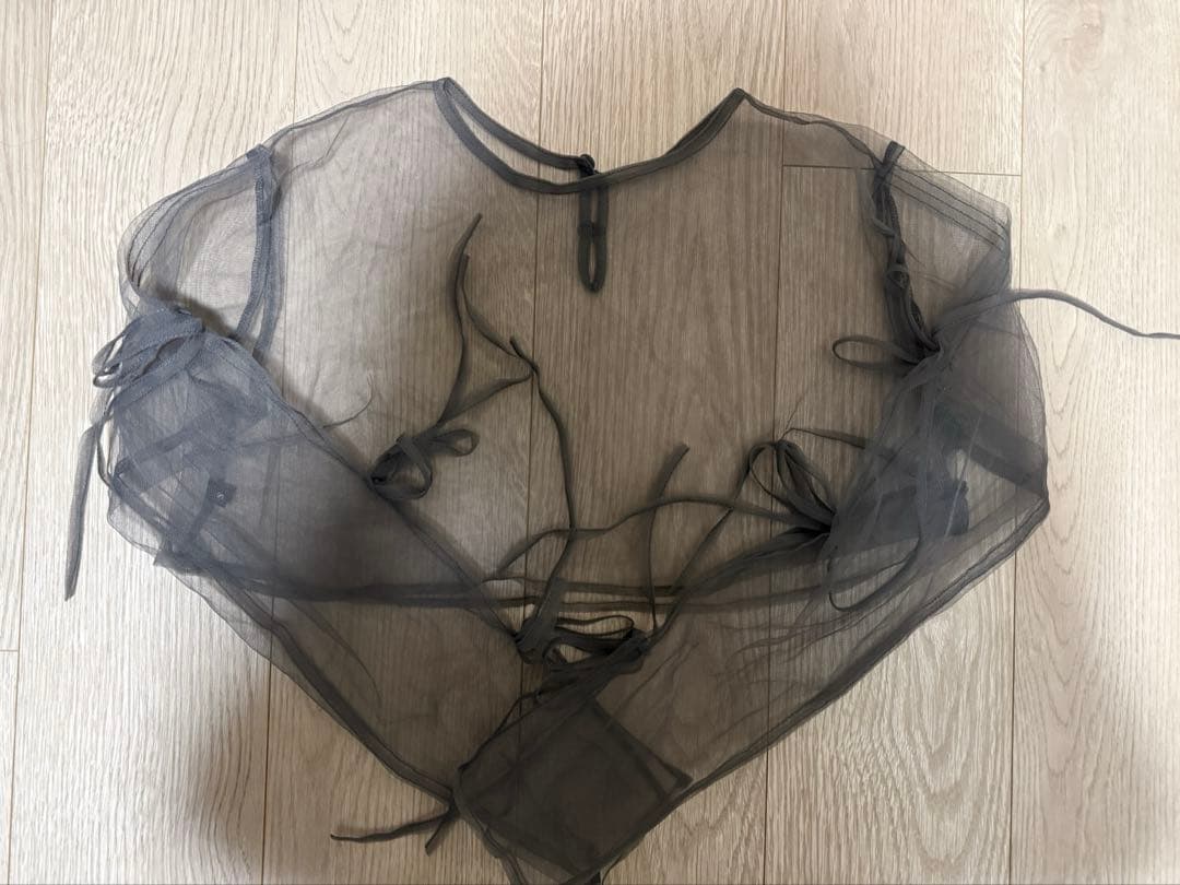 オールインワンパーティードレス　フリル