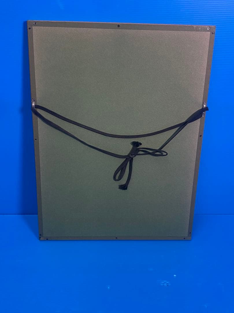 絵本作家・堀川理万子によるリトグラフ作品　街角