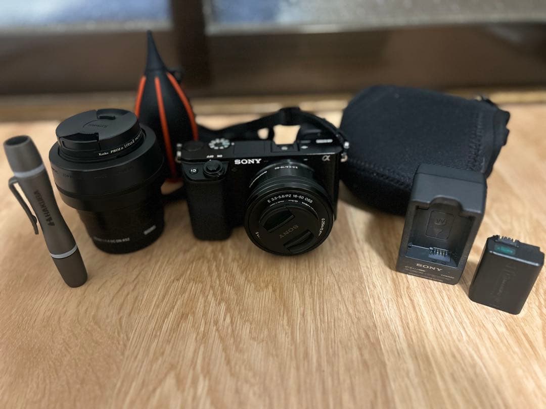 Sony α6100 ミラーレス一眼カメラ&シグマレンズセット