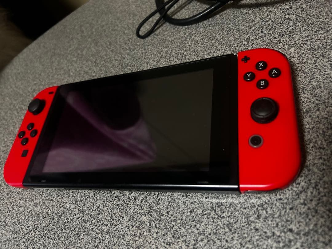 【キャリングケース付】Nintendo Switch 本体 レッド【箱なし】