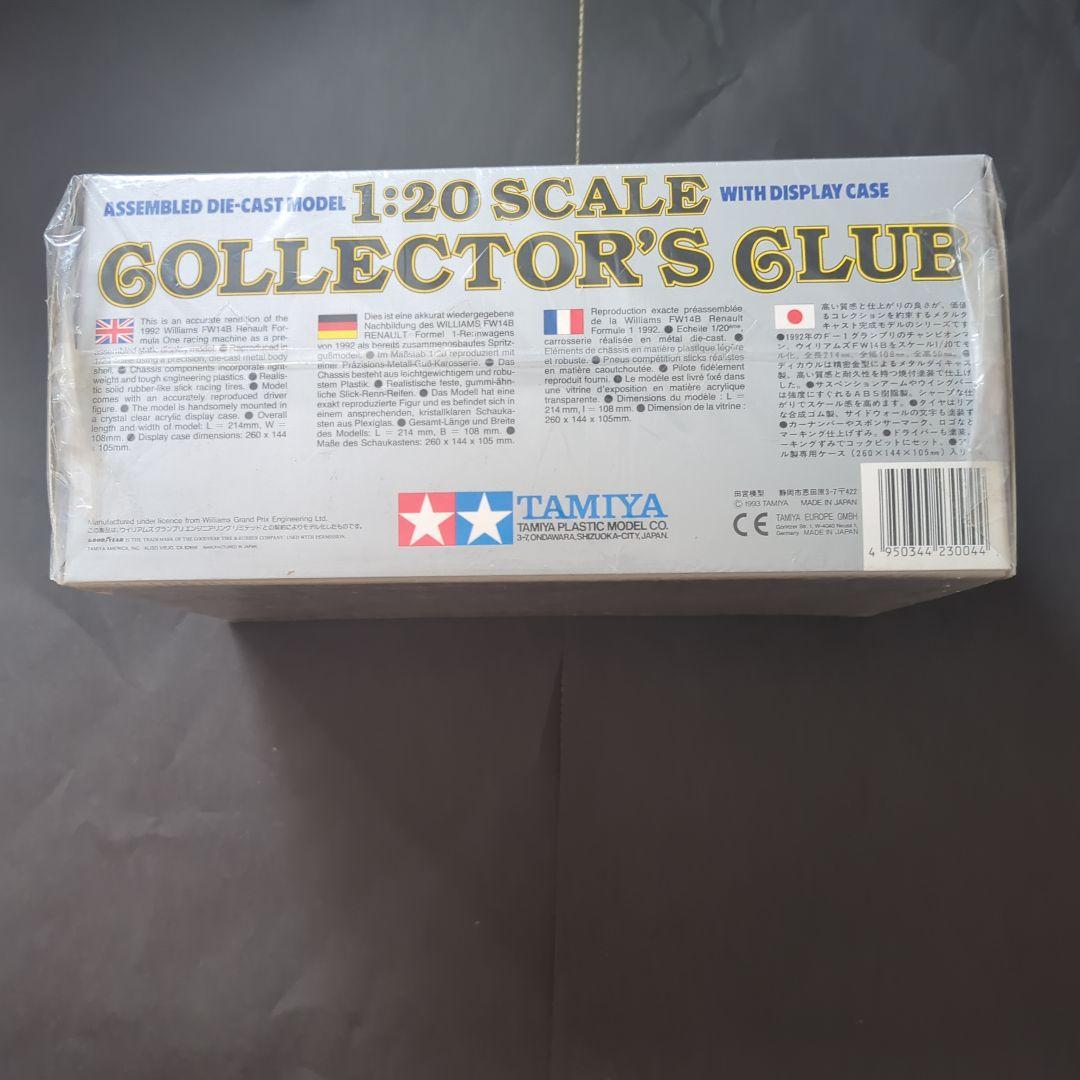 タミヤ 1/20 コレクターズクラブ ウイリアムズ ルノー FW14B