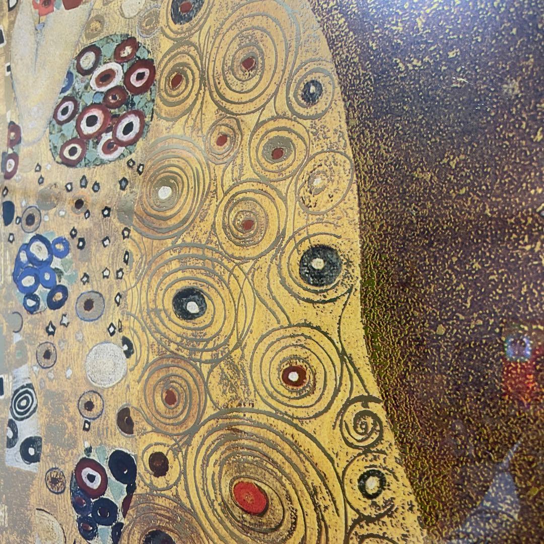 アート クリムト キス レリーフ 額装 大きめサイズ オーダー品