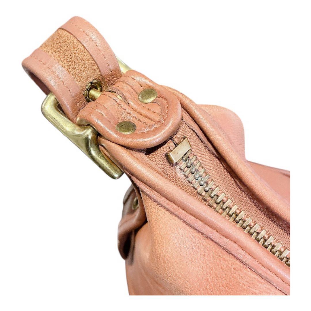 COACH オールドコーチ 9085 本革 ショルダーバッグ