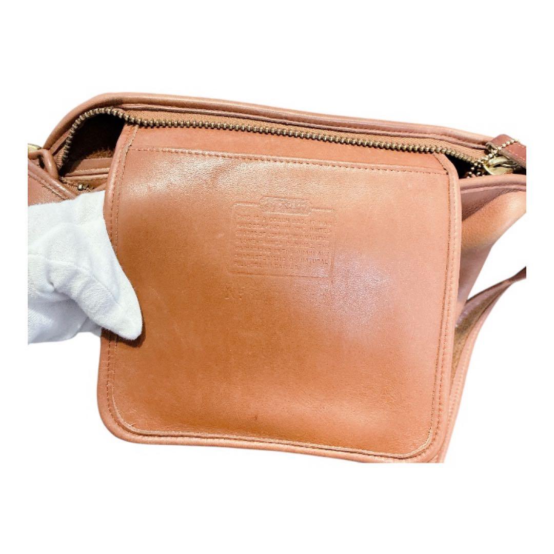 COACH オールドコーチ 9085 本革 ショルダーバッグ