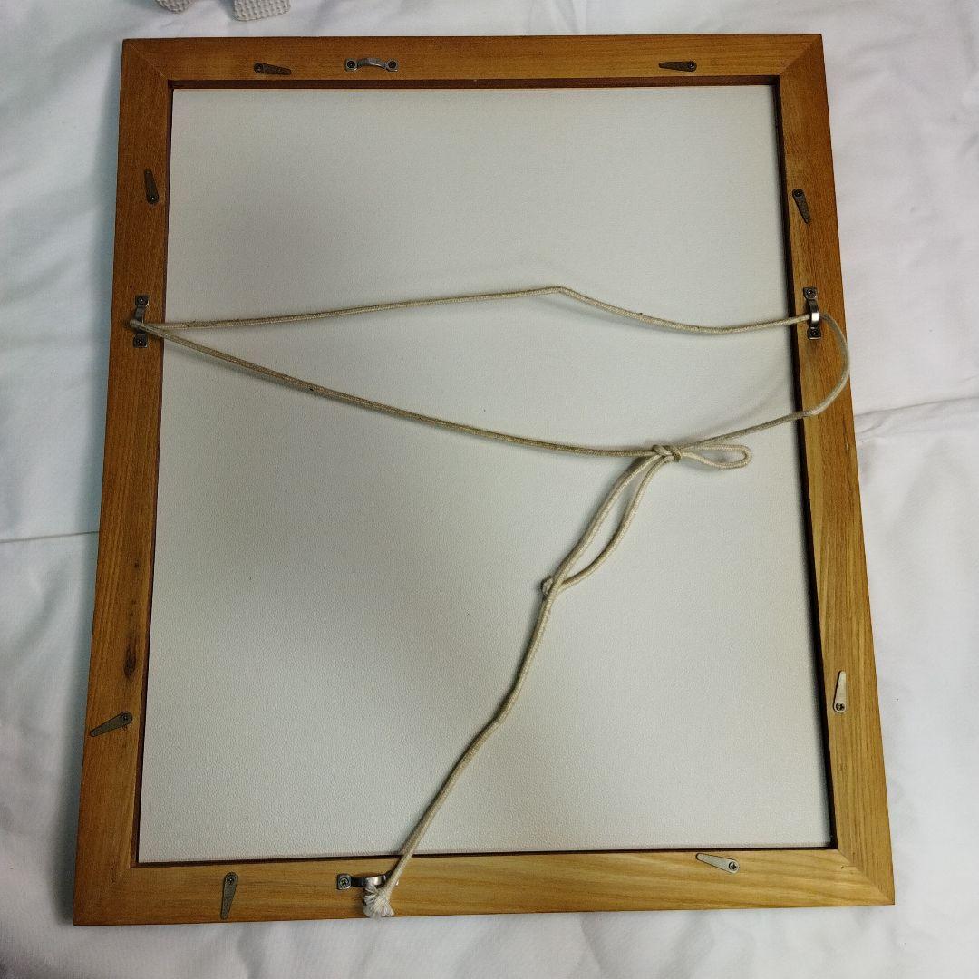 萩原敏孝　絵画 　フレーム付き