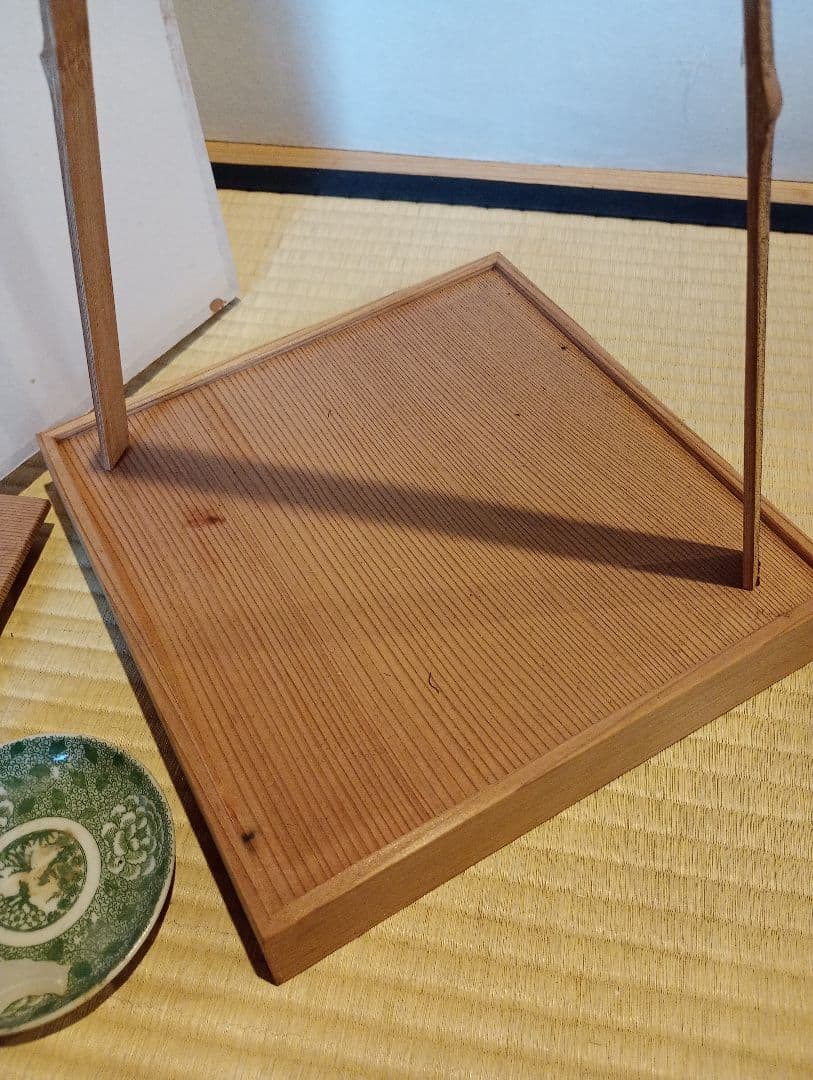 茶道具】木地座敷行灯 夜咄 茶事道具 水屋道具 その他983