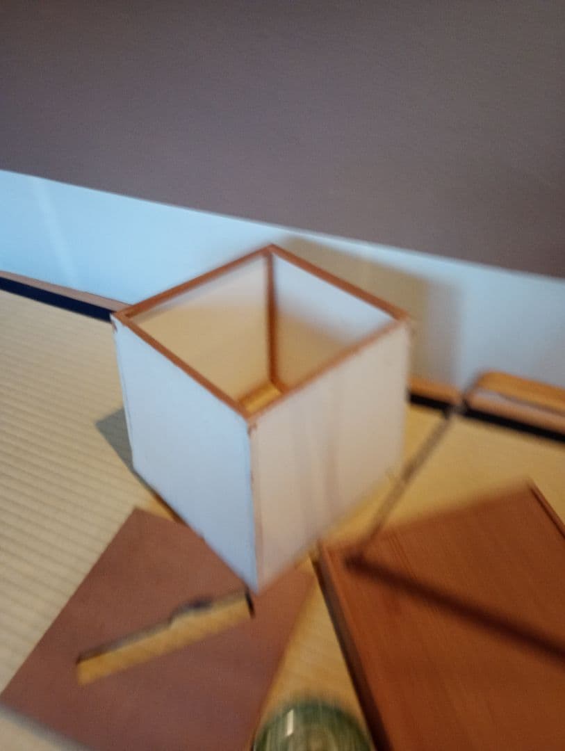 茶道具】木地座敷行灯 夜咄 茶事道具 水屋道具 その他983