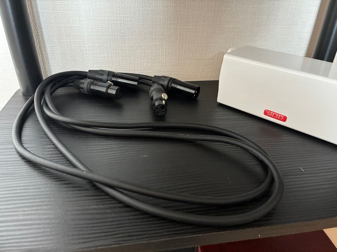 SR3D バイノーラルマイク XLR 箱なし