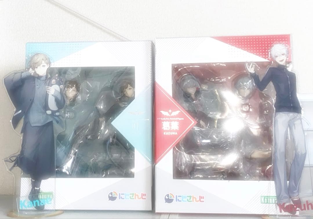 【新品未使用】にじさんじ コトブキヤ フィギュア アクリルスタンド叶 葛葉