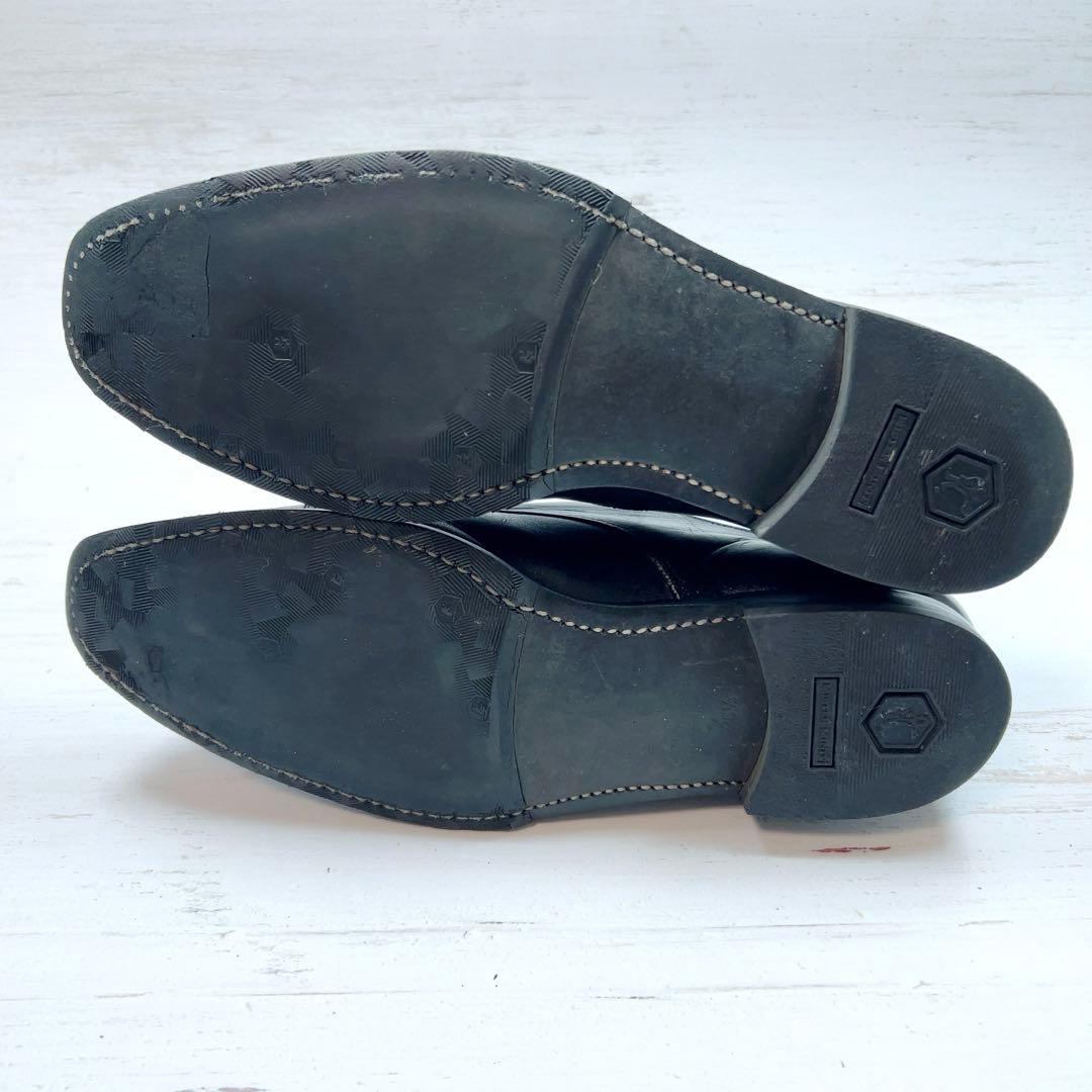 SCOTCH GRAIN ダブルモンク R1812 レザー 黒 25.5