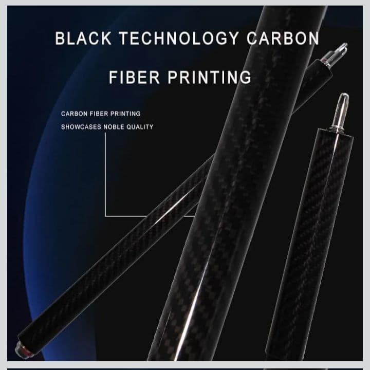 ビリヤード キュー カーボンファイバー 49インチ ロングジャンプキュー