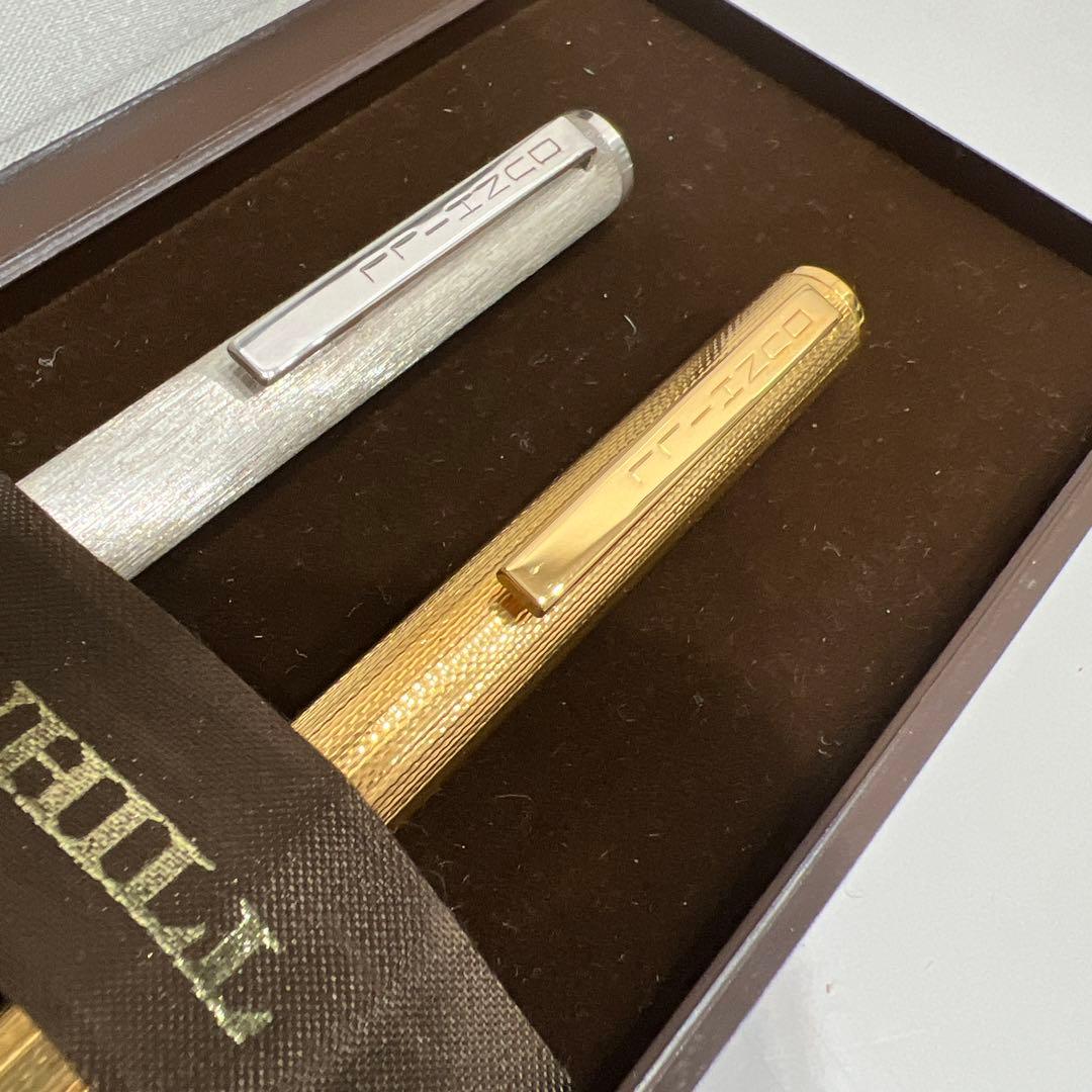 Dunhill ダンヒル ボールペン ゴールド・シルバー 2本セット - メルカリ