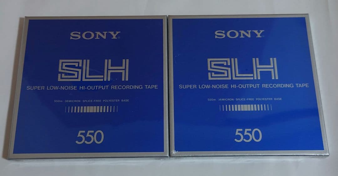 未開封 SONY オープンリールテープ SLH 550 2本セット - メルカリ
