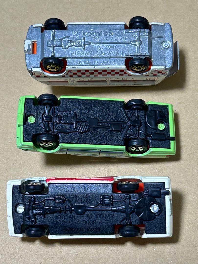 訳あり トミカ タクシーセット 3台セット