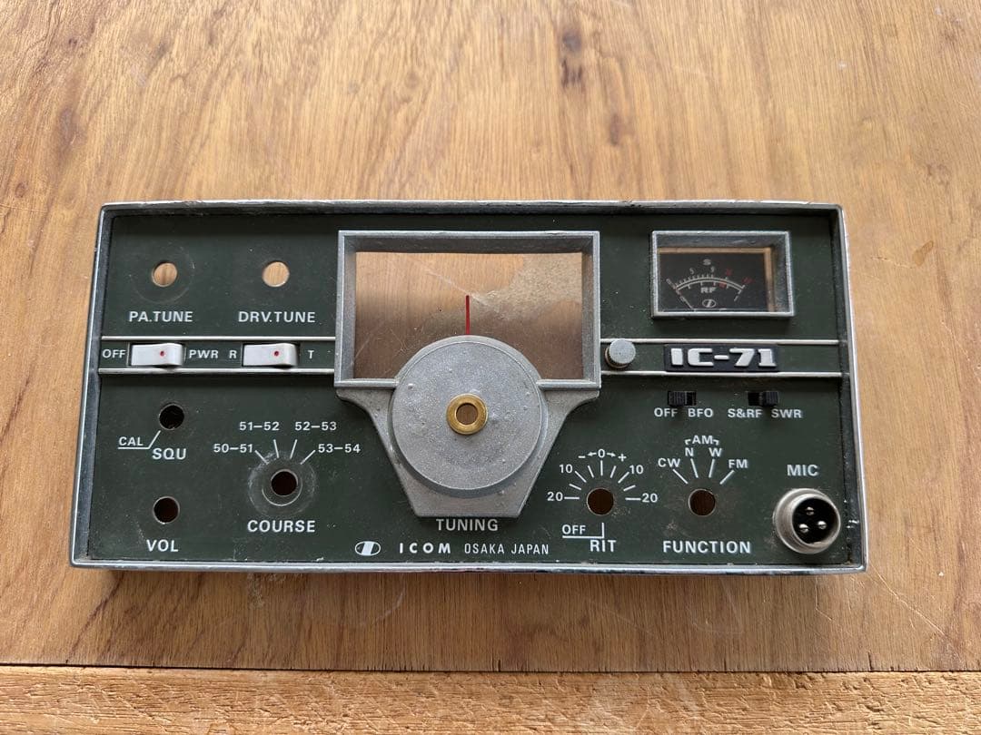 ジャンク ICOM 井上電機 50MHz IC-71 予備基板付き - メルカリ