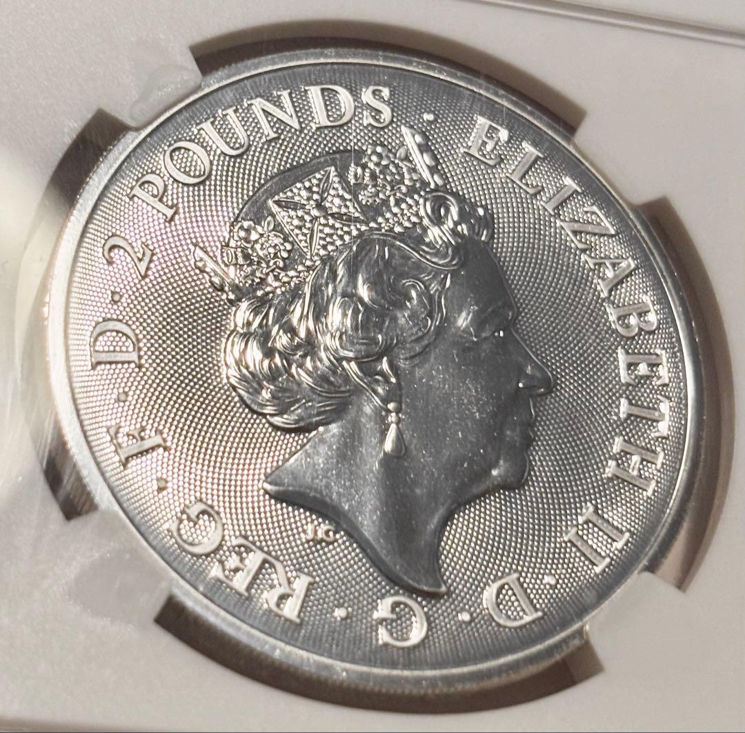 2021年 エルトン・ジョン ファーストリリース 銀貨 NGC MS69