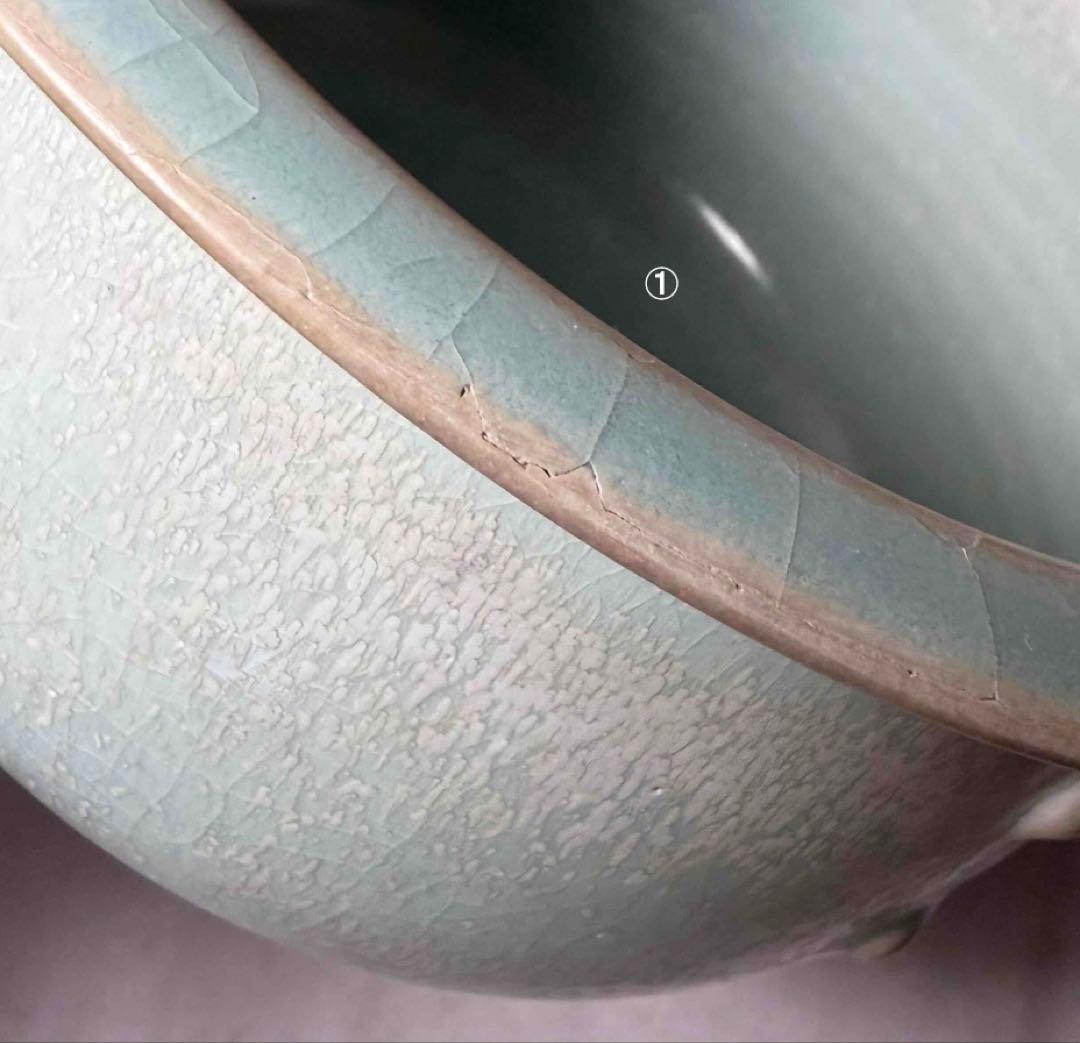 中国 外側に模様のある洗筆 u6230941