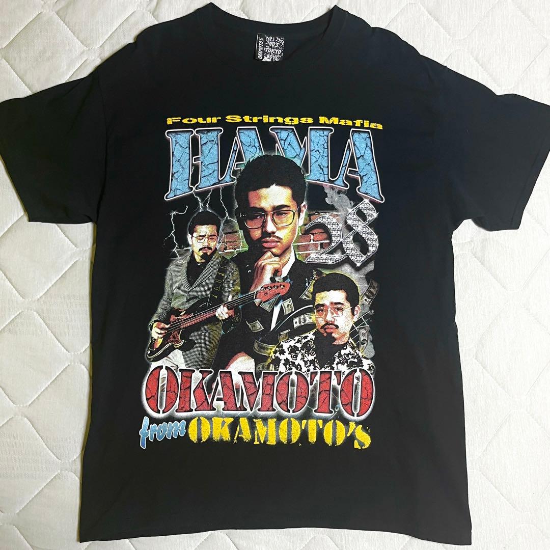 OKAMOTO'S ハマ・オカモト Tシャツ Lサイズ OKAMOTO'S新グッズ販売決定