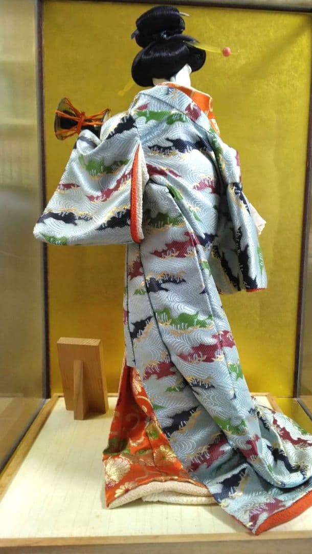 日本人形 ヴィンテージ 打掛 花魁人形 舞妓 アンティーク - メルカリ